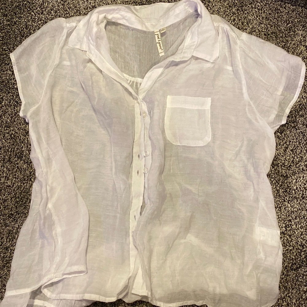 White button up